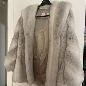 70’s/80’s faux fur fashion coat!!!